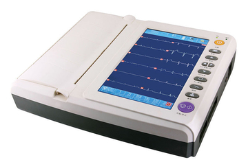 12 Channel High Storage ECG Monitoring System With 10 Inch Color Touch Display